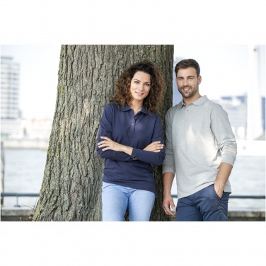 Logotrade Werbeartikel das Foto: Oakville Langarm Poloshirt für Herren