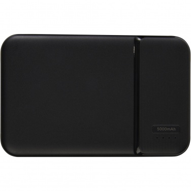 Logotrade Werbeartikel das Foto: Loop 5000 mAh Powerbank aus recyceltem Kunststoff