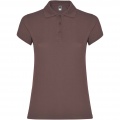 Star Poloshirt für Damen, Blasses Rot