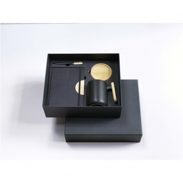 Logotrade Geschäftsgeschenke das Foto: Laura A5 Hardcover Notizbuch und Kugelschreiber Set