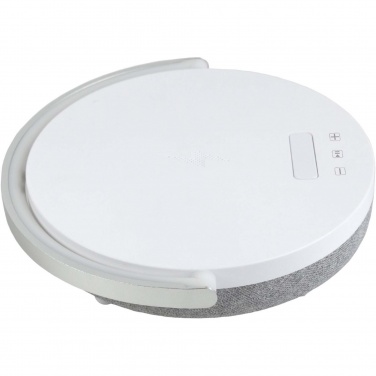 Logotrade Geschäftsgeschenke das Foto: Prixton 10W 4-in-1 Bluetooth®-Lautsprecher mit LED-Licht und kabelloser Ladestation