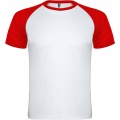 Indianapolis Sport T-Shirt für Kinder, Weiß / Rot