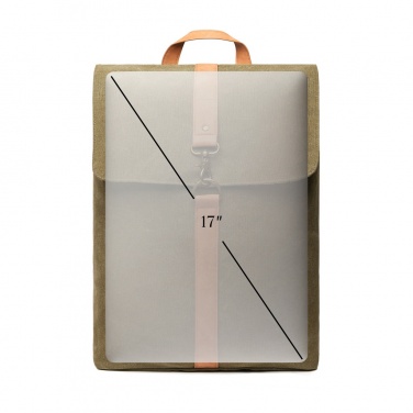 Logotrade werbemittel das Foto: VINGA Bosler Rucksack aus GRS recyceltem Canvas