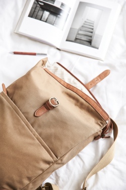 Logotrade Werbegeschenke das Foto: VINGA Sloane-Rucksack RCS aus recyceltem Polyester