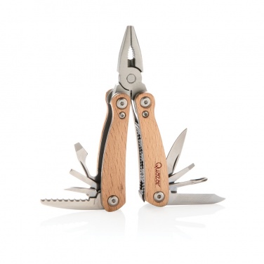 Logotrade Firmengeschenke das Foto: Holz Mini-Multitool