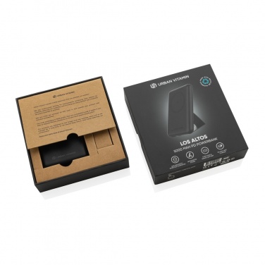 Logotrade Firmengeschenke das Foto: Urban Vitamin Los Altos 5000mAh Powerbank aus RCS Kunststoff