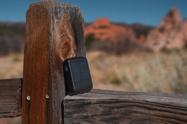 Logotrade werbemittel das Foto: Skywave Solar-Kopfhörer aus RCS recyceltem Kunststoff