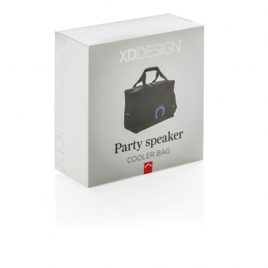 Logotrade Werbegeschenke das Foto: Party Kühltasche mit Lautsprecher