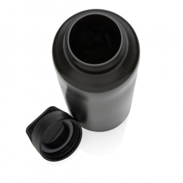 Logotrade Geschäftsgeschenke das Foto: Wasserflasche mit Henkel aus RCS rPP