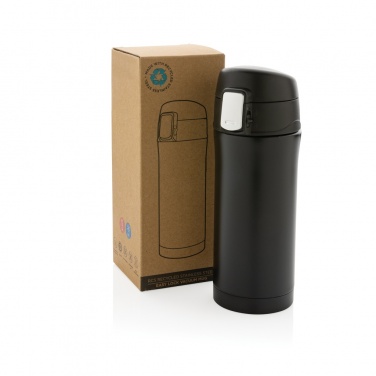 Logotrade Werbeartikel das Foto: Easy-Lock Vakuum-Becher aus RCS recyceltem Stainless-Steel