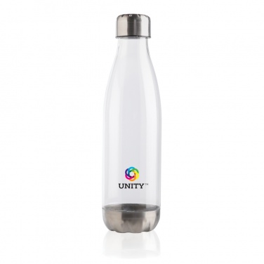 Logotrade Werbeartikel das Foto: Auslaufsichere Trinkflasche mit Stainless-Steel-Deckel