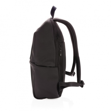 Logotrade Werbegeschenke das Foto: Schicker PU 15.6" Laptop-Rucksack
