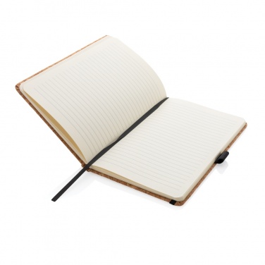 Logotrade werbemittel das Foto: Kork Hardcover Notizbuch A5