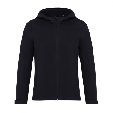 Logotrade Werbegeschenke das Foto: Iqoniq Makalu Damen Softshelljacke aus recyceltem Polyester