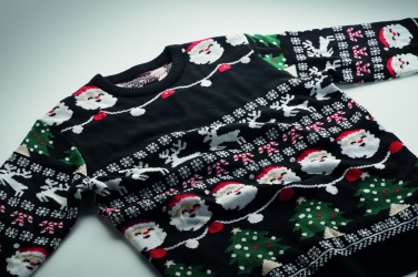 Logotrade Firmengeschenke das Foto: Weihnachts-LED-Pullover L/XL