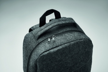 Logotrade Werbegeschenke das Foto: 13" Laptop Rucksack RPET-Filz