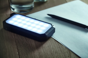 Logotrade werbemittel das Foto: Solar Powerbank 8000 mAh