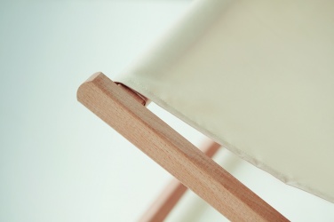 Logotrade Werbeartikel das Foto: Liegestuhl Holz