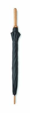 Logotrade Logogeschenke das Foto: 23,5" RPET/Bambus Regenschirm