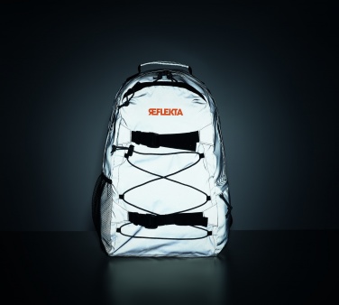 Logotrade Logogeschenke das Foto: Reflektierender Rucksack 190T