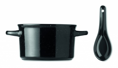 Logotrade Werbegeschenke das Foto: Vintage-Bowl Keramik 550 ml