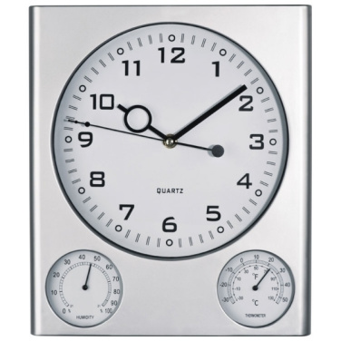 Logotrade Werbegeschenke das Foto: Kunststoff-Wanduhr DEN HAAG