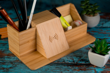 Logotrade Geschäftsgeschenke das Foto: Schreibtisch-Organizer LUBLIN