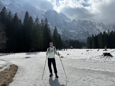 Logotrade Geschäftsgeschenke das Foto: Trekkingstöcke DENALI Schwarzwolf