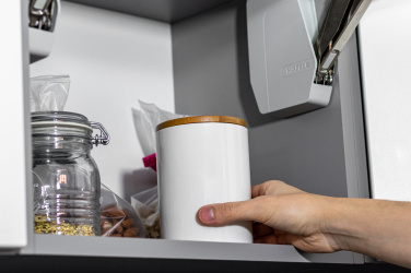 Logotrade Logogeschenke das Foto: Keramikdose NIJMEGEN 750 ml