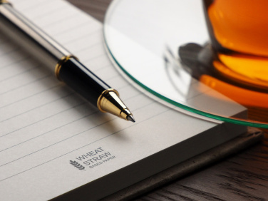 Logotrade werbemittel das Foto: Recyceltes Hanf Notizbuch 209734300