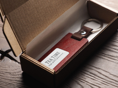 Logotrade werbemittel das Foto: Schlüsselanhänger aus Holz 1853121