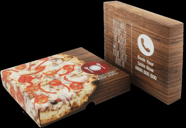 Logotrade Werbeartikel das Foto: Papierschachtel (13x11x2,5cm) 978117