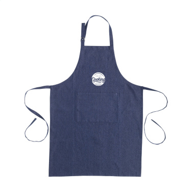 Logotrade Logogeschenke das Foto: Schürze GRS Recycled Denim (220 g/m²)