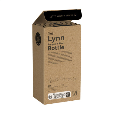 Logotrade werbemittel das Foto: Lynn RCS Trinkflasche aus recyceltem Stahl 500 ml