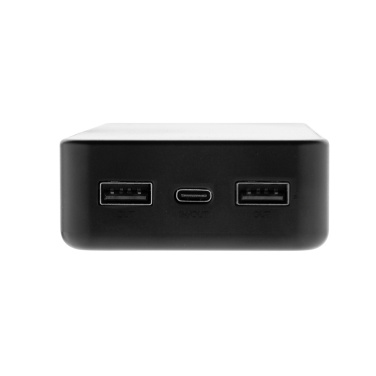 Logotrade Logogeschenke das Foto: Boostcore 20.000mAh Powerbank aus RCS rec. Kunststoff