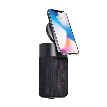 Logotrade Firmengeschenke das Foto: Urban Vitamin Anaheim RCS recycelter 10W Speaker,15W Charger