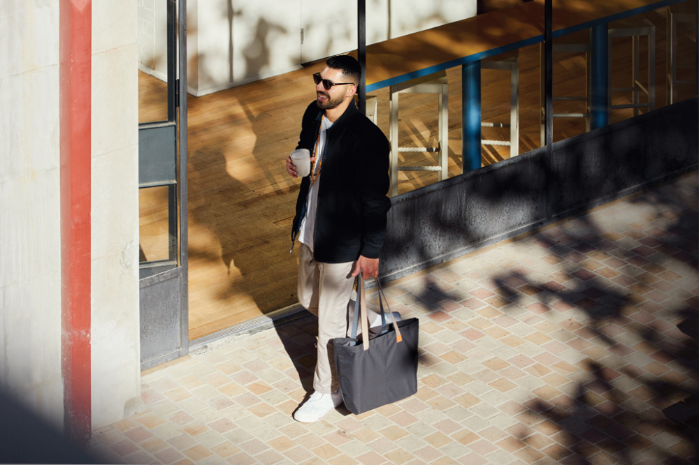 Logotrade Geschäftsgeschenke das Foto: Bellroy Market Tote