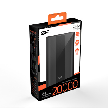 Logotrade Werbeartikel das Foto: POWERBANK SILICON POWER QP55 10000 MAH