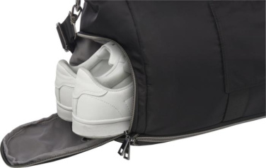 Logotrade Werbegeschenke das Foto: Rhine erweiterbare Reisetasche aus recyceltem GRS-Material 35 L