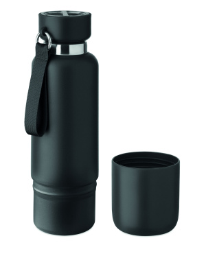 Logotrade Werbegeschenke das Foto: Doppelwandige Flasche 500ml