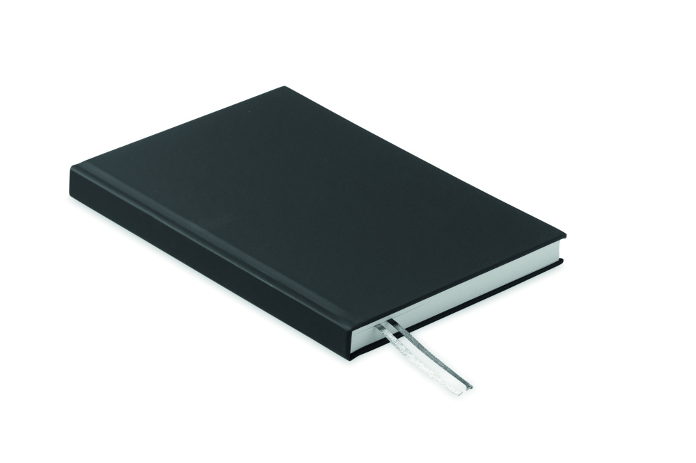 Logotrade Werbeartikel das Foto: DIN A5 Notizbuch rec. Material