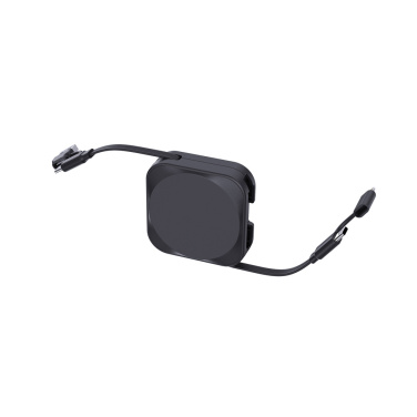 Logotrade Werbeartikel das Foto: Urban Vitamin San Jose 100W-Halter mit einziehbarem Kabel