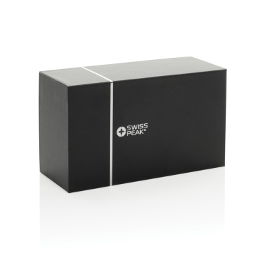 Logotrade Werbegeschenke das Foto: Swiss Peak 10W Basslautsprecher aus recyceltem Aluminium