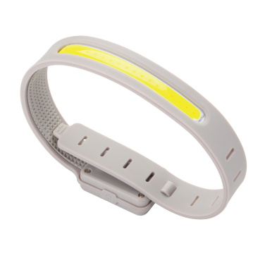 Logotrade Werbeartikel das Foto: Lumi Sprint wiederaufladbares LED Lauflicht aus RCS rec. ABS