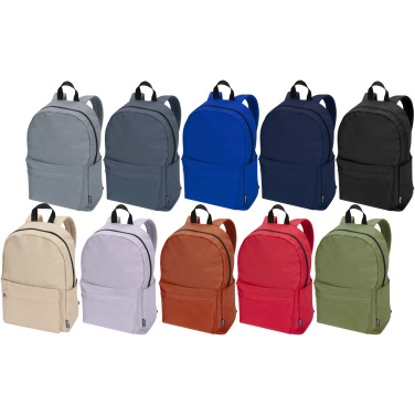 Logotrade Firmengeschenke das Foto: Byron 14" GRS-recycelter City Laptop Rucksack 14 L