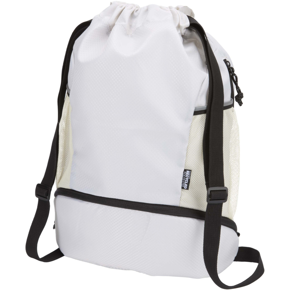 Logotrade werbemittel das Foto: Nomad GRS-recycelter Sportbeutel mit Bodenfach 18 L