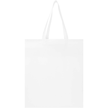 Logotrade Logogeschenke das Foto: EcoSeal GRS-recycelte Nonwoven Tragetasche mit Zeitenfalten 12 L
