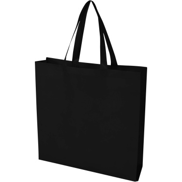 Logotrade Firmengeschenke das Foto: EcoSeal GRS-recycelte Nonwoven Tragetasche mit Zeitenfalten 12 L