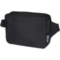 Trip Aware™ Recycelte Reisetasche mit Schultergurt 1 L , Tiefschwarz
