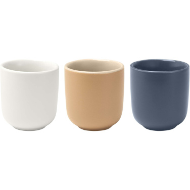 Logotrade Logogeschenke das Foto: Male 90 ml Keramik Espressotassen – 2er Set